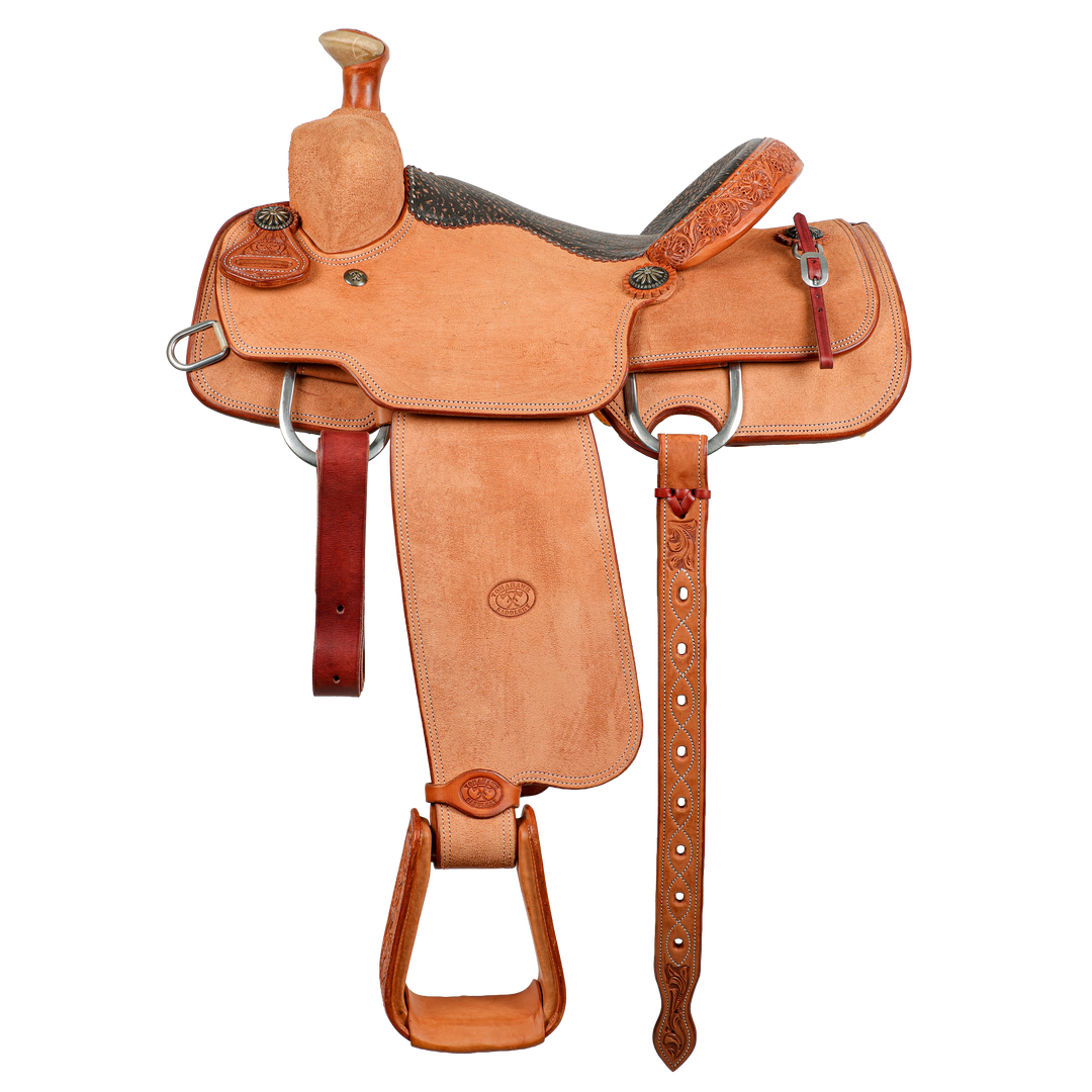 Saddle 14 OLIN YOUNG ROUGH OUT