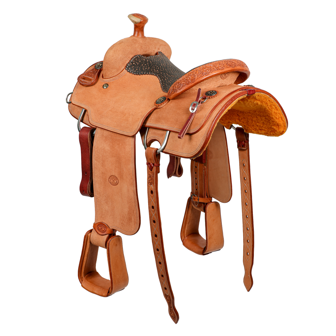 Saddle 14 OLIN YOUNG ROUGH OUT