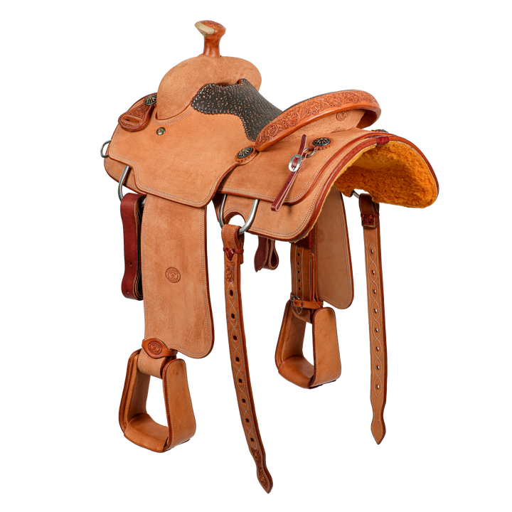 Saddle 14 OLIN YOUNG ROUGH OUT