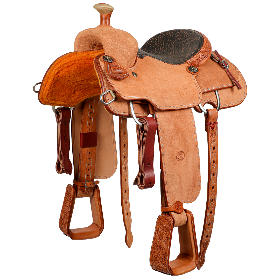 Saddle 14 OLIN YOUNG ROUGH OUT