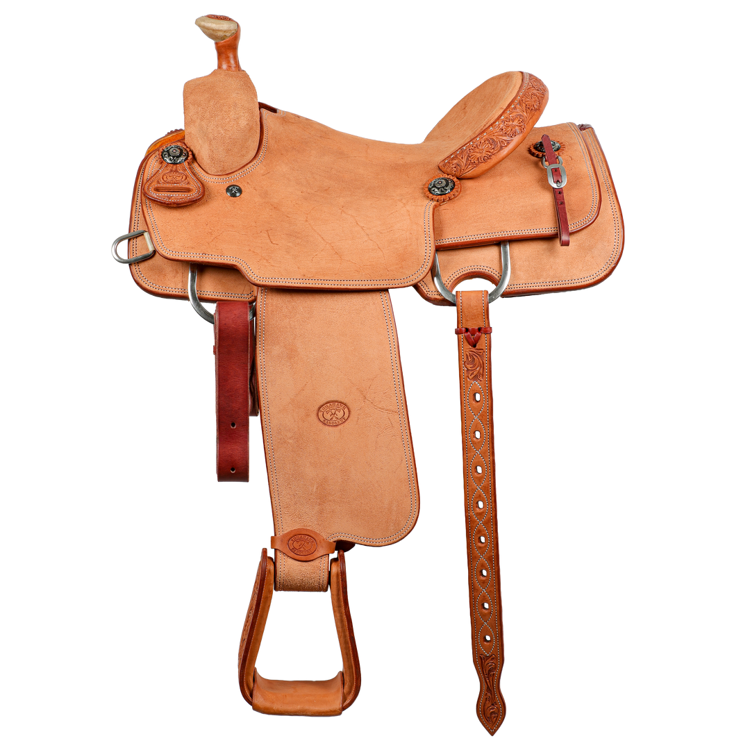 Saddle 15 OLIN YOUNG ROUGH OUT