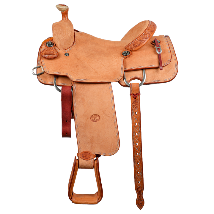 Saddle 15 OLIN YOUNG ROUGH OUT