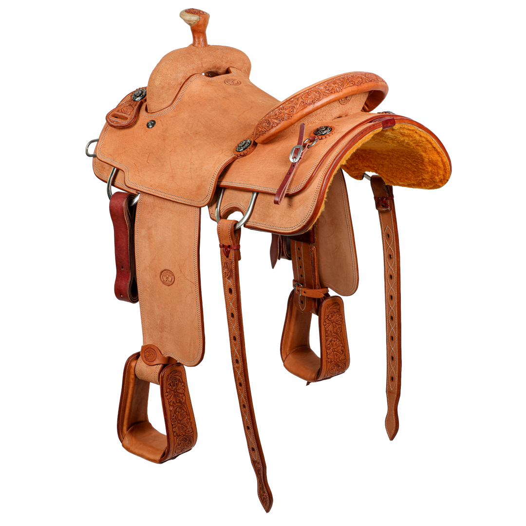 Saddle 15 OLIN YOUNG ROUGH OUT