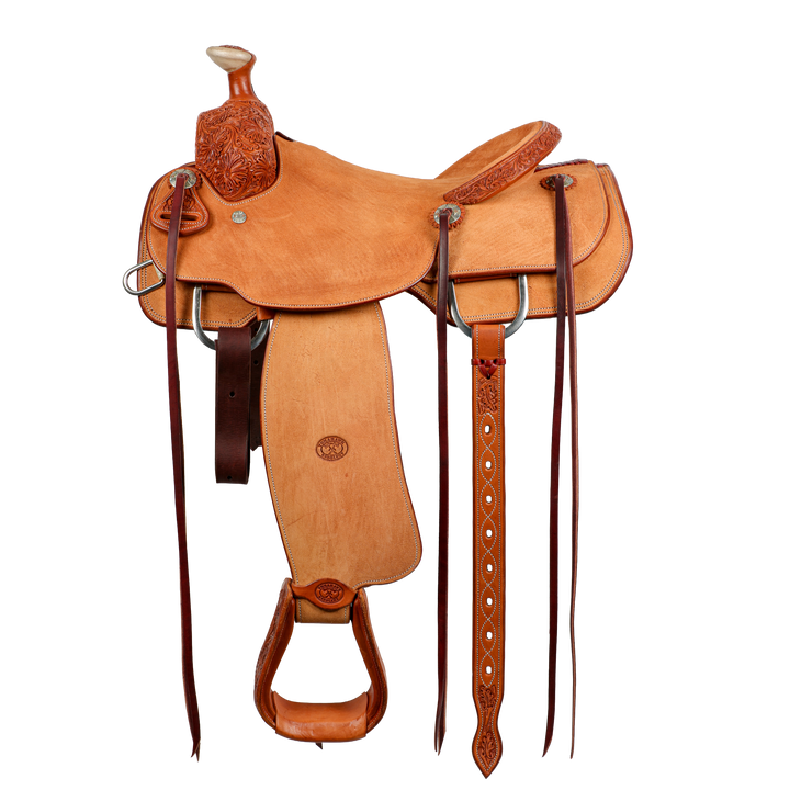 Saddle 15.5 TMK ELITE ROUGH OUT