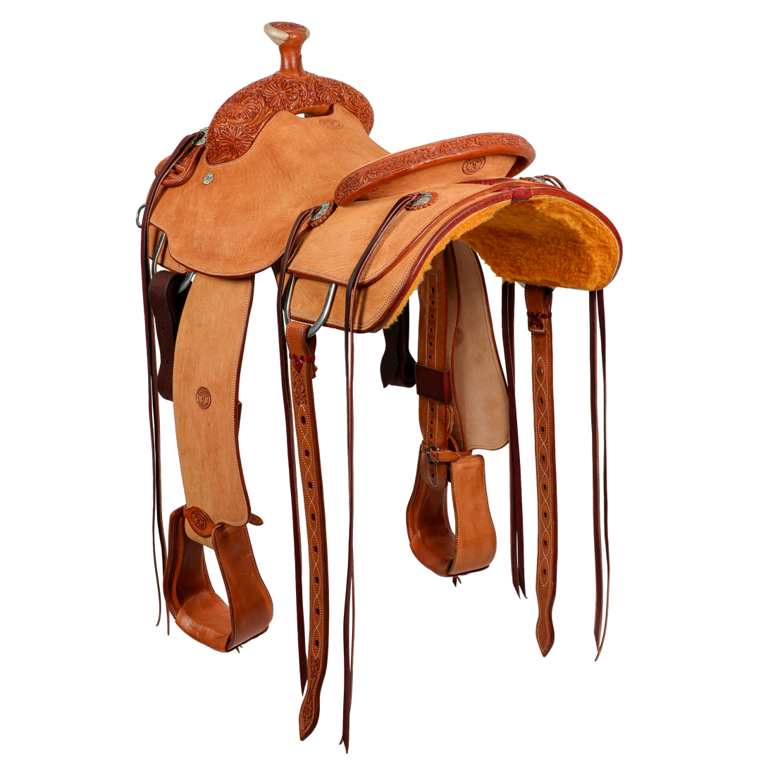 Saddle 15.5 TMK ELITE ROUGH OUT