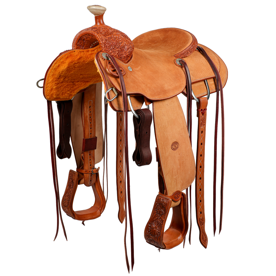 Saddle 15.5 TMK ELITE ROUGH OUT
