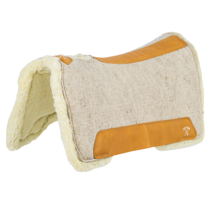 The Out Ride Pad – Sand-colored with a fleece lining
