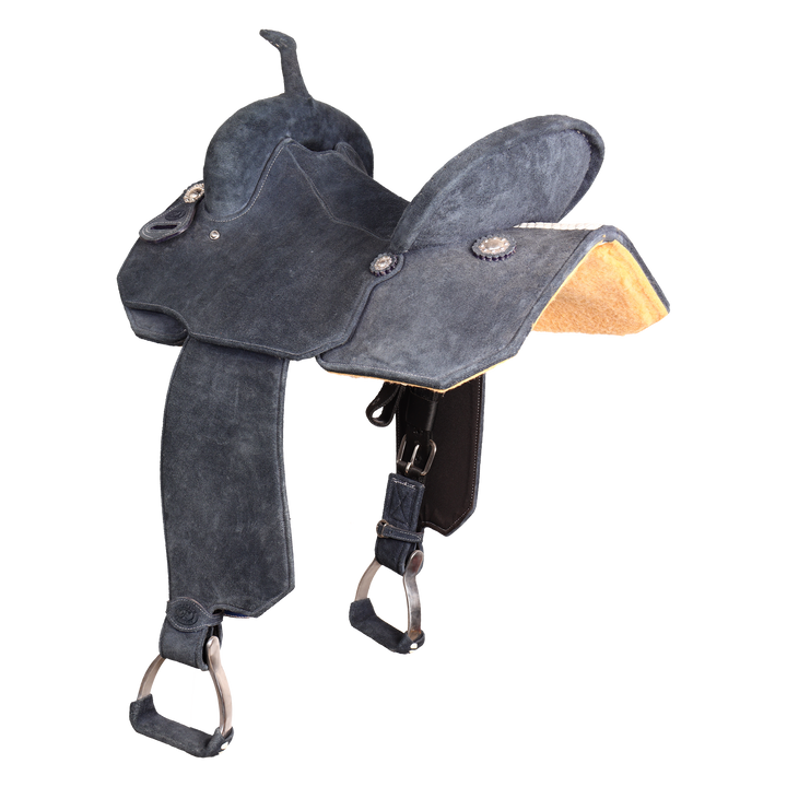 Full Neoprene Navy Blue Barrel Saddle