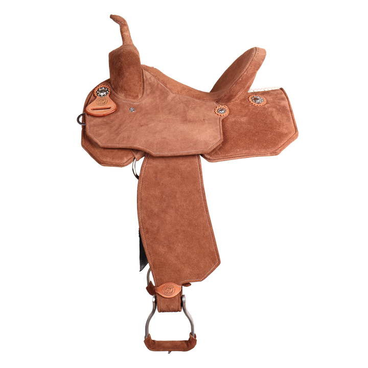 Full Neoprene Cream Barrel Saddle