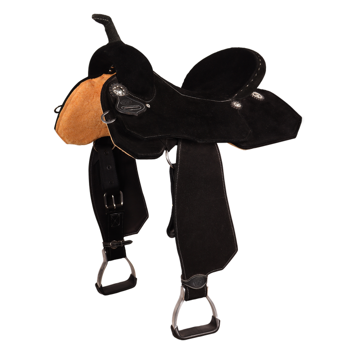 Full Neoprene Black Barrel Saddle