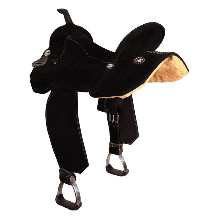 Full Neoprene Black Barrel Saddle