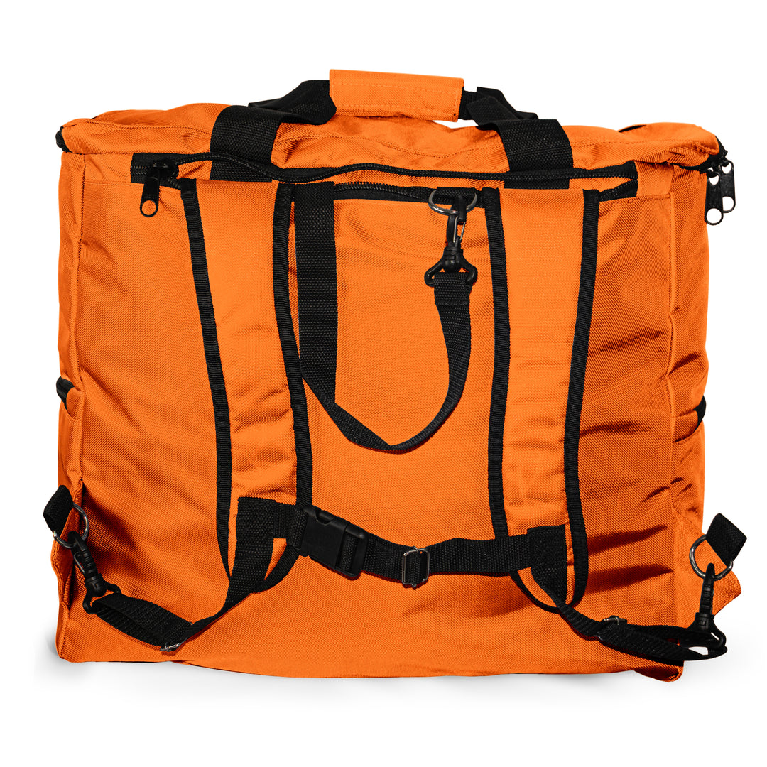 Orange Square Rope Bag