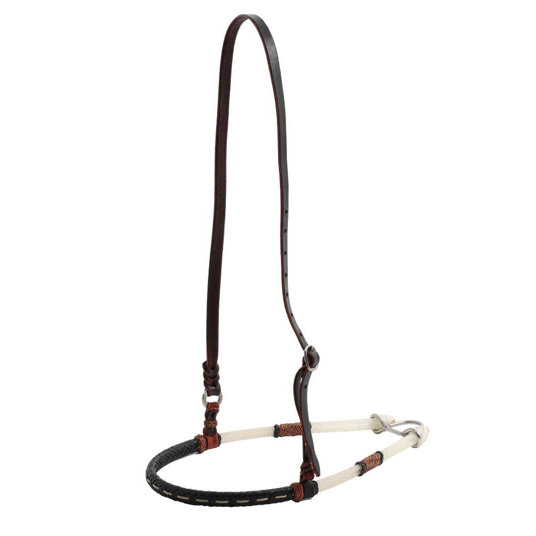 White Rawhide Nose Tie Down