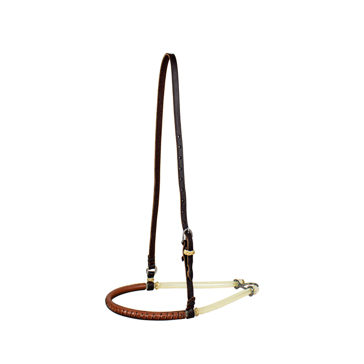 Leather Covered Rope Noseband