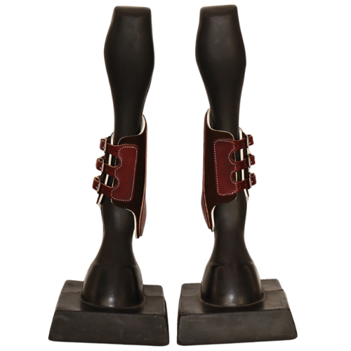 Leather Splint Boots