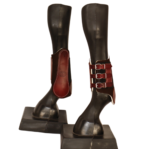 Leather Splint Boots