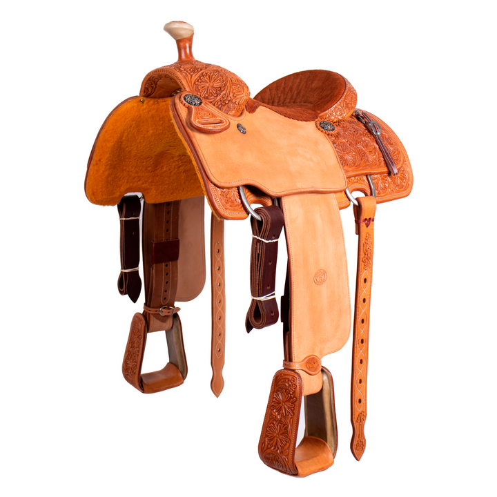 Saddle 14 BILLY HOG 3/4 Tooled