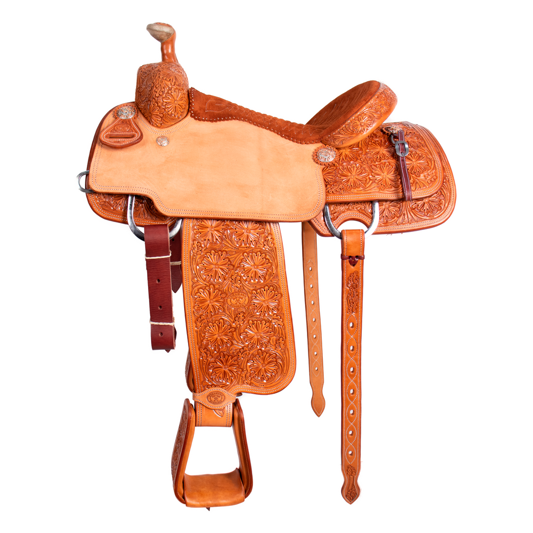 Saddle 16 OLIN YOUNG 3/4 TOOLED