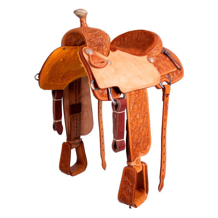 Saddle 16 OLIN YOUNG 3/4 TOOLED