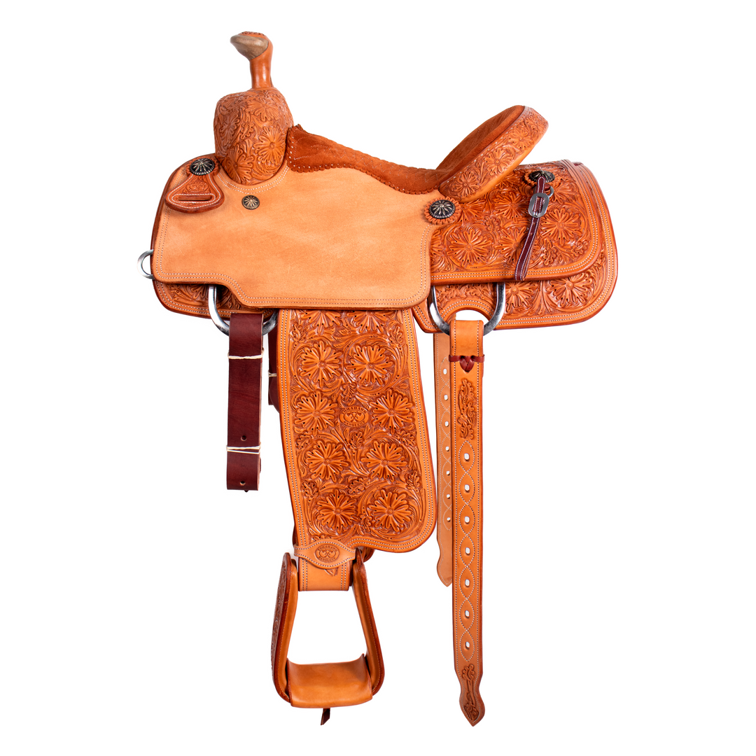 Saddle 14 OLIN YOUNG 3/4 Tooled