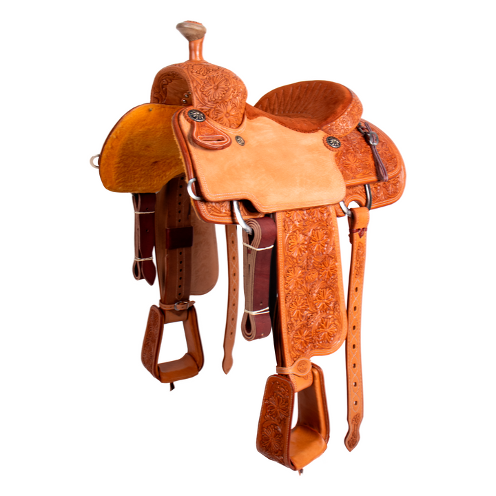 Saddle 14 OLIN YOUNG 3/4 Tooled