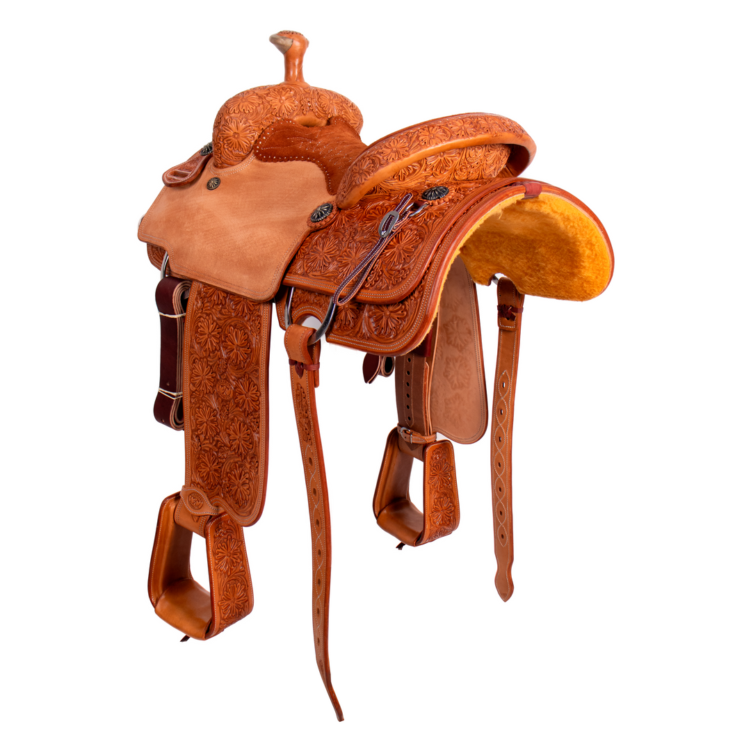 Saddle 14 OLIN YOUNG 3/4 Tooled