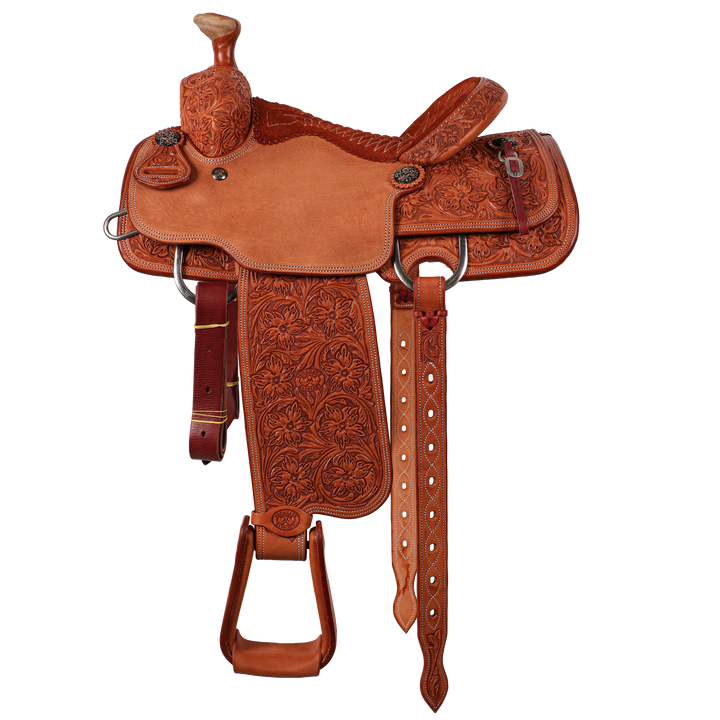 Saddle 14 OLIN YOUNG 7/8 TOOLED