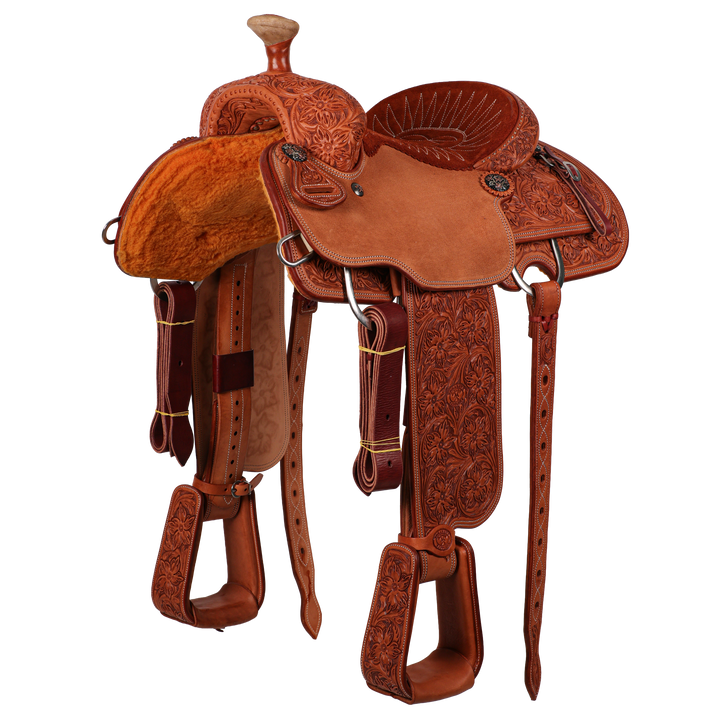 Saddle 14 OLIN YOUNG 7/8 TOOLED
