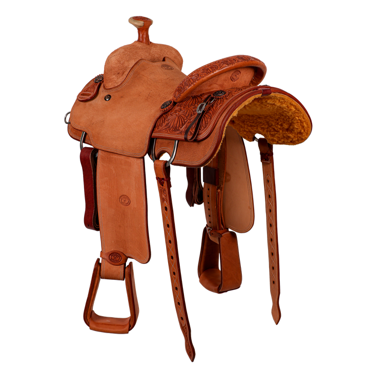Saddle 14 TMK OLIN YOUNG 1/2 TOOLED