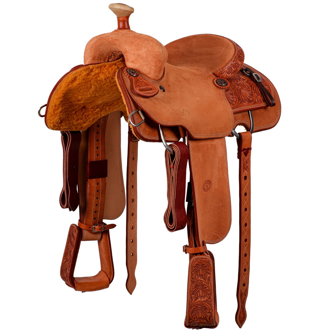 Saddle 14 TMK OLIN YOUNG 1/2 TOOLED