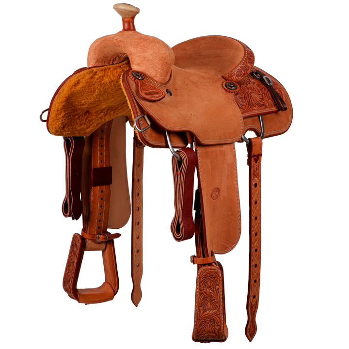 Saddle 14 TMK OLIN YOUNG 1/2 TOOLED