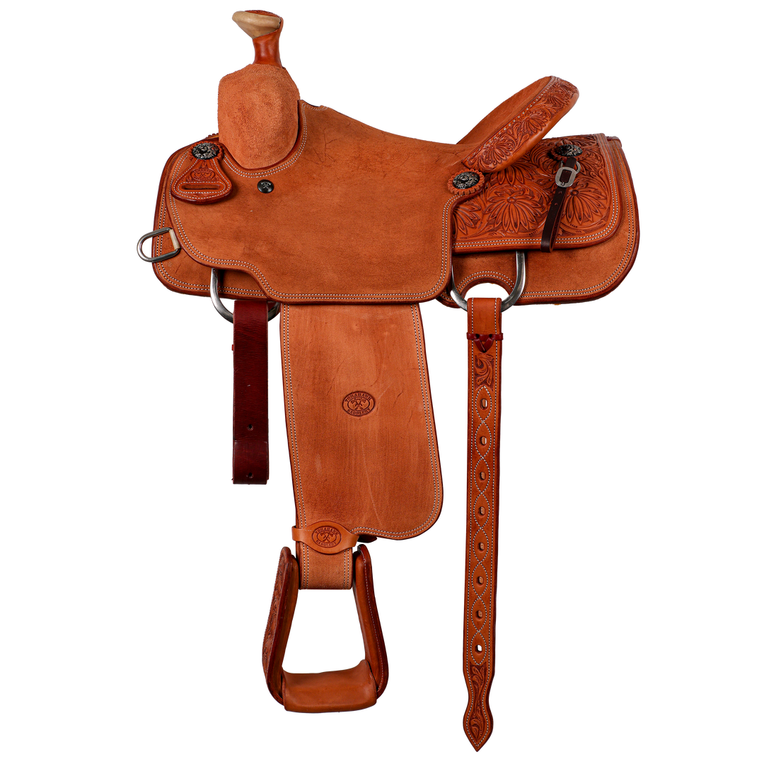 Saddle 14.5 TMK OLIN YOUNG ROUGH OUT