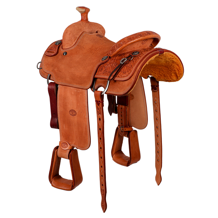 Saddle 14.5 TMK OLIN YOUNG ROUGH OUT