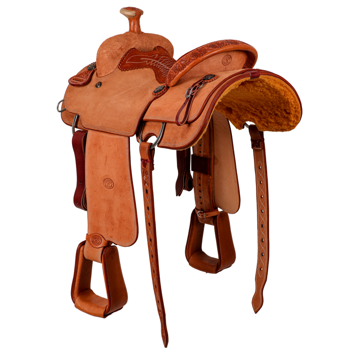 Saddle 14 TMK OLIN YOUNG ROUGH OUT
