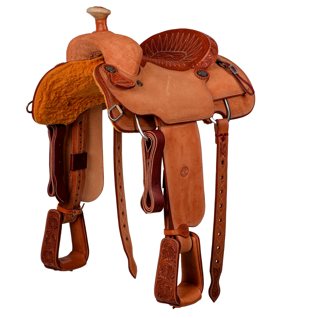 Saddle 14 TMK OLIN YOUNG ROUGH OUT