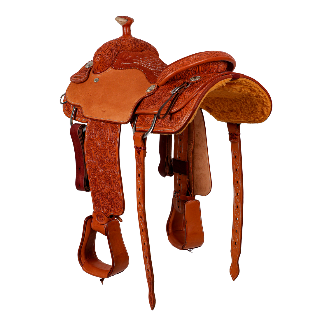 Saddle 15.5 TMK ELITE  7/8 TOOLED