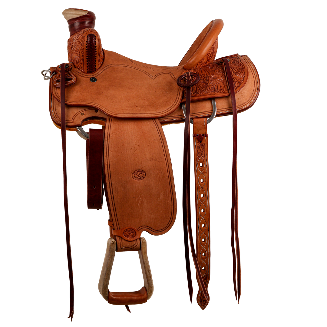 Saddle 15.5 TMK OLIN YOUNG 1/2 TOOLED