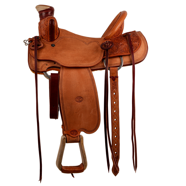 Saddle 15.5 TMK OLIN YOUNG 1/2 TOOLED