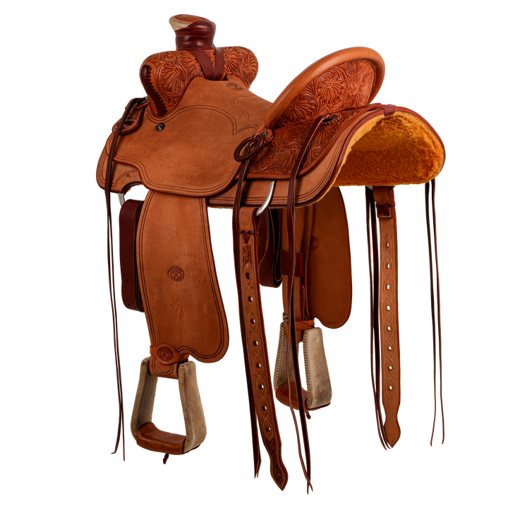 Saddle 15.5 TMK OLIN YOUNG 1/2 TOOLED