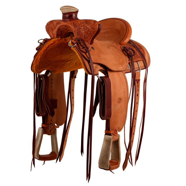 Saddle 15.5 TMK OLIN YOUNG 1/2 TOOLED
