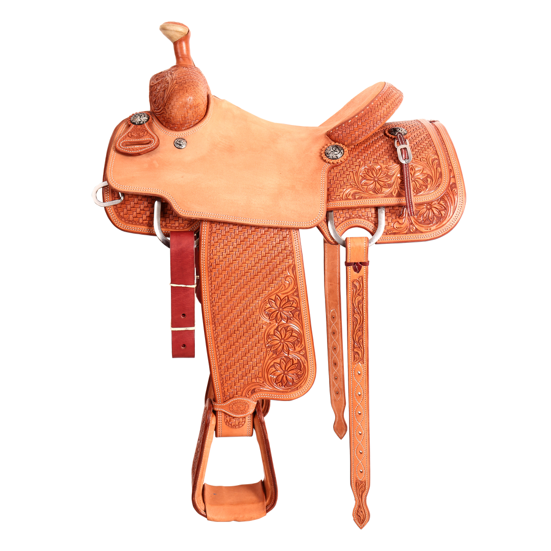 Saddle 14.5 MTM 7/8 Tooled