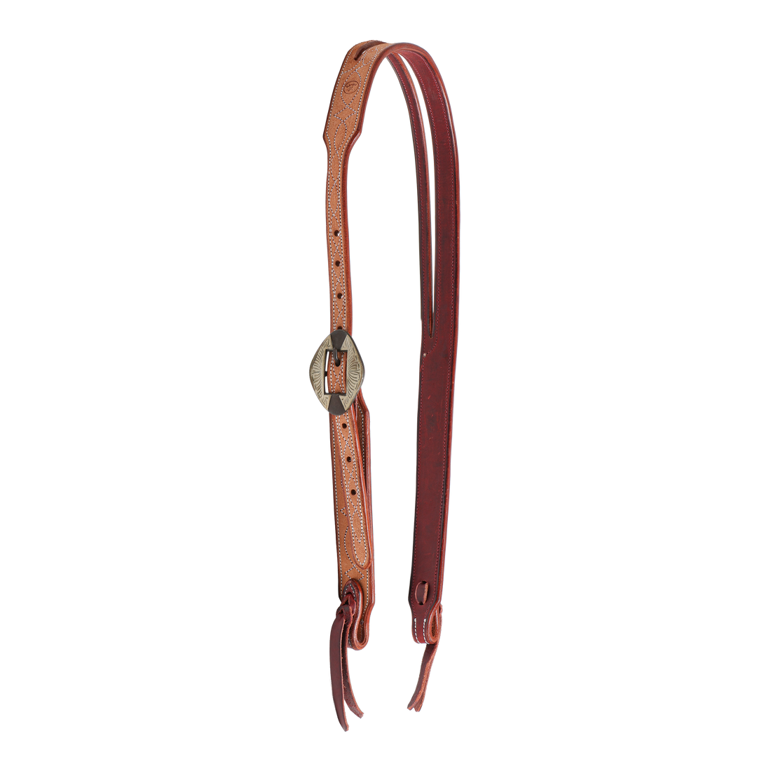 Roughout Leather Split Ear Headstall