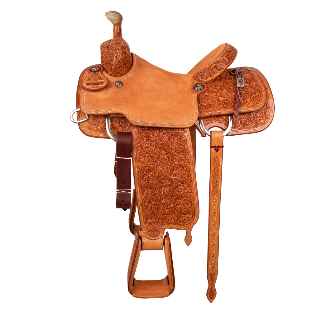 Saddle 13.5 BILLY HOG 7/8 Tooled