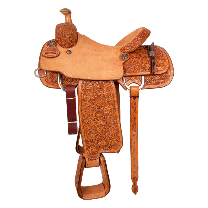 Saddle 14 OLIN YOUNG 7/8 Tooled