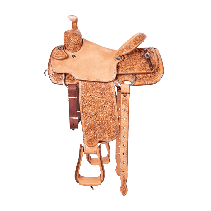 Saddle 13.5 OLIN YOUNG 7/8 Tooled