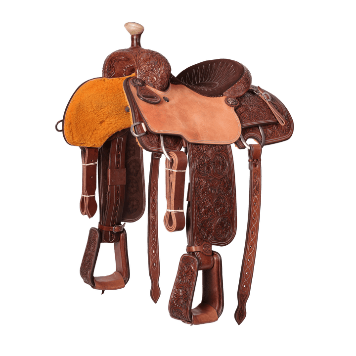 Saddle 14 OLIN YOUNG 7/8 Tooled