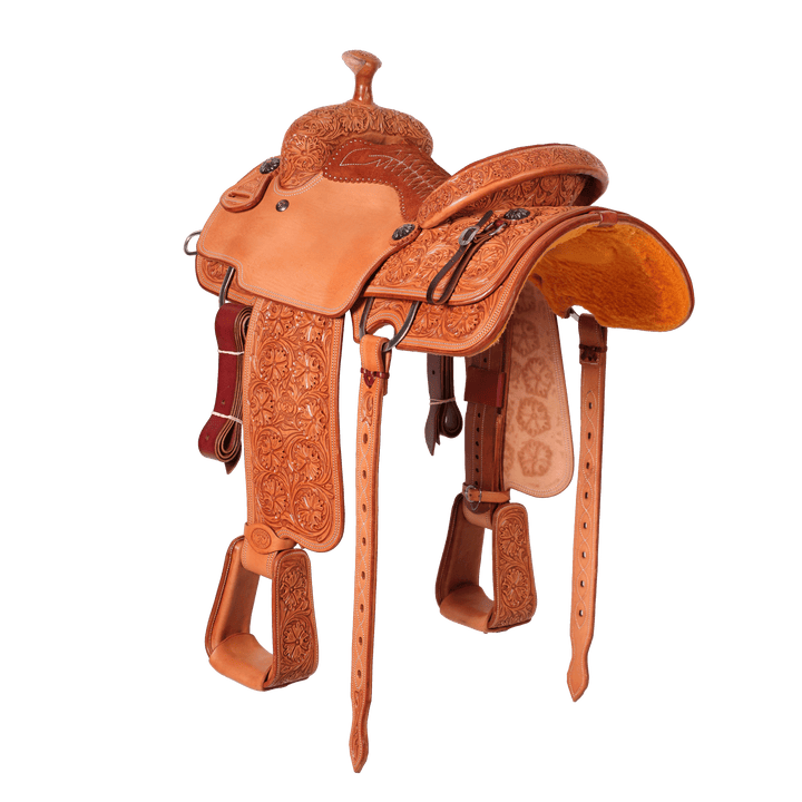 Saddle 14 OLIN YOUNG 7/8 Tooled