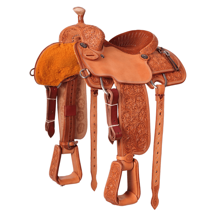 Saddle 14 OLIN YOUNG 7/8 Tooled
