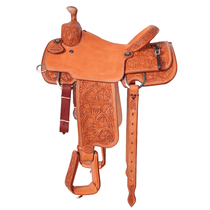 Saddle 15 OLIN YOUNG 7/8 Tooled