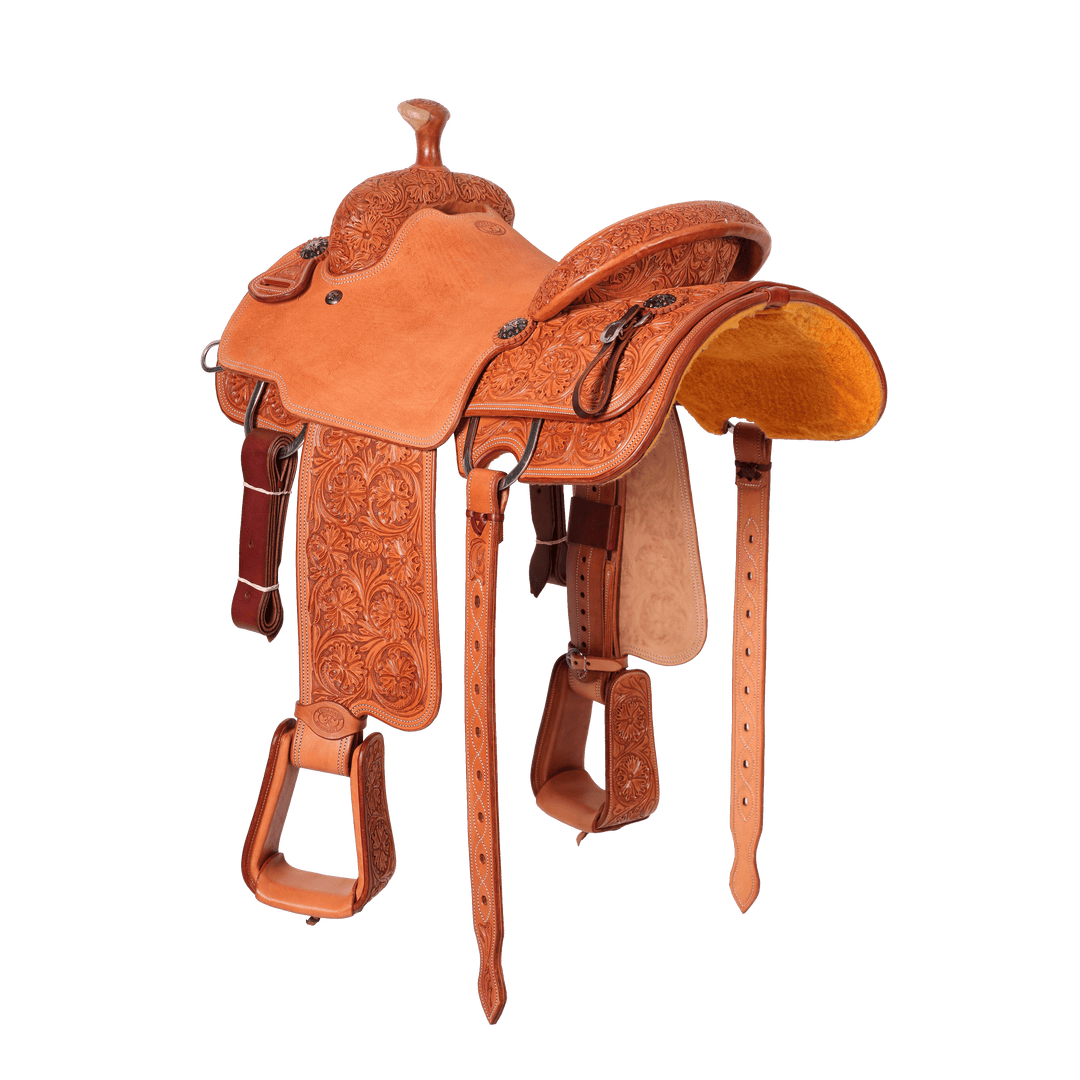 Saddle 15 OLIN YOUNG 7/8 Tooled